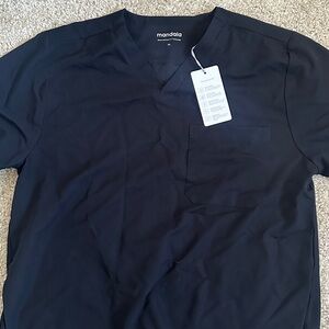 Mandala Scrub Top 3 Pocket Size XL new